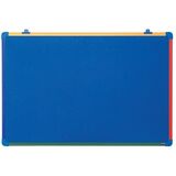 Bi-Office kinder-filztafel "Schoolmate", blau, 600 x 450 mm