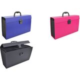 RAPESCO Fchertasche, din A4, 19 Fcher, blau