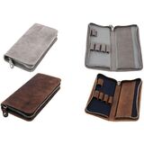 Alassio Schreibgerte-Etui, fr 3 Schreibgerte, braun