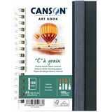 CANSON skizzenbuch ART book "C" à grain, din A5