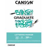 CANSON studienblock GRADUATE lettering MARKER, din A3