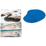 DIGITUS ergonomisches Mauspad mit Handballenauflage, blau