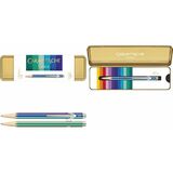 CARAN D'ACHE druckkugelschreiber 849 regenbogen kalte Farben