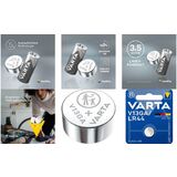 VARTA alkaline Knopfzelle "Electronics", v12ga (LR43)