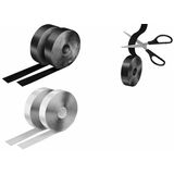 LogiLink Klettband-Set, 2er Set, 25 mm x 5 m, schwarz