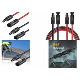 LogiLink Solar-Verlngerungskabel-Set, pvc - PVC, 10 m