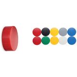 MAUL haftmagnet MAULsolid, Durchm.: 38 mm, 2,5 kg, wei