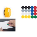 MAUL facetterand-magnet MAULpro, Durchm.: 20 mm, blau