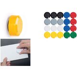 MAUL facetterand-magnet MAULpro, Durchm.: 29 mm, blau