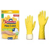 Spontex latex-handschuh Multi-Use, Gre L, gelb