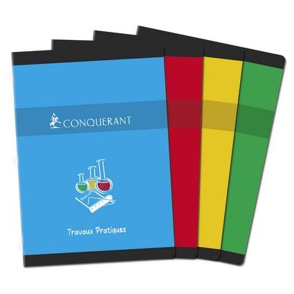 CONQUERANT SEPT Cahier de travaux pratiques, 170 x 220 mm