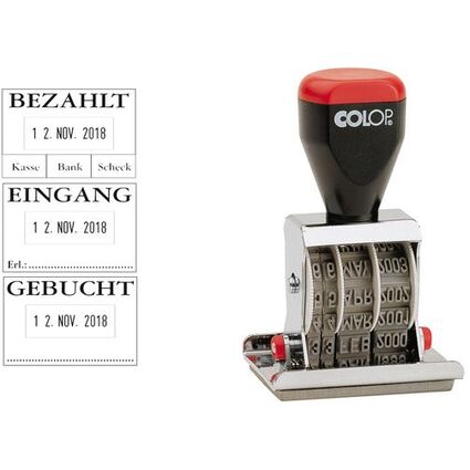 COLOP Datumstempel 04060 L1 "EINGANG", mit Textplatte