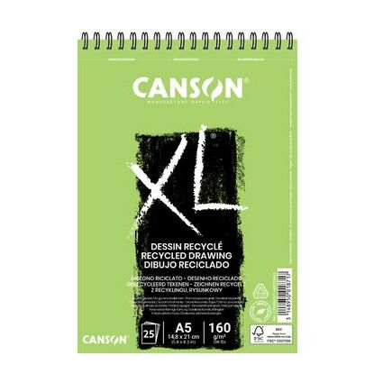 CANSON Skizzen- und Studienblock "XL RECYCLED", DIN A3