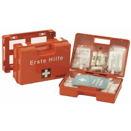 Leina Erste-Hilfe-Koffer SAN, Inhalt DIN 13169, orange