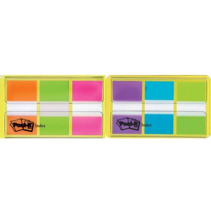 Post-it Haftmarker Index, 25,4 x 43,2 mm, 3-farbig