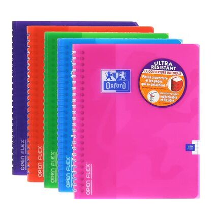 Oxford Cahier spirale "Openflex", 170 x 220, seys