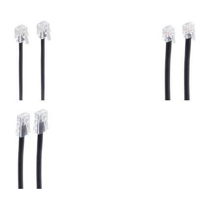 shiverpeaks BASIC-S Modular-Kabel, RJ45-RJ45 Stecker, 3,0 m