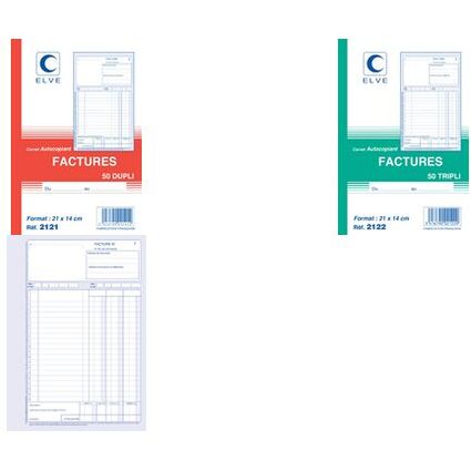 ELVE Manifold "Factures", 297 x 210 mm, tripli