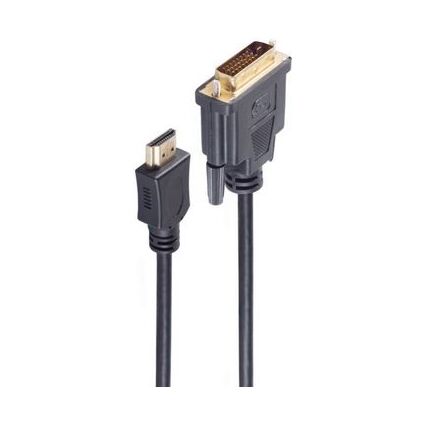 shiverpeaks BASIC-S HDMI - DVI-D 24+1 Kabel, Lnge: 2,0 m