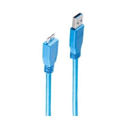 shiverpeaks BASIC-S USB 3.0 Micro Kabel, USB-A - Micro USB-B