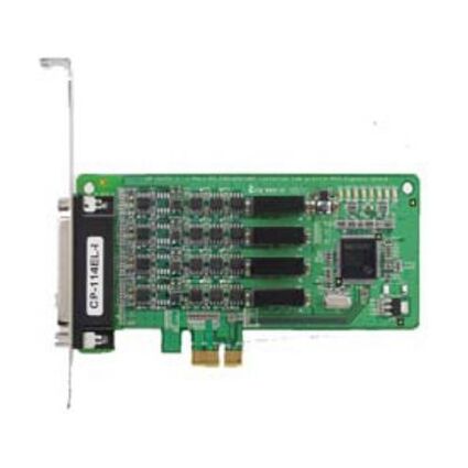 MOXA Serielle 16C550 RS-232/422/485 PCIe Karte, 4 Port