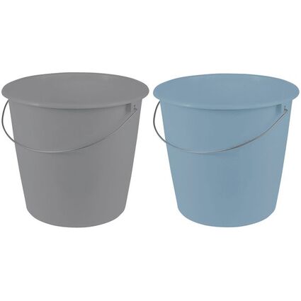<small>keeeper Putzeimer "erik" rund 10 Liter nordic-grey (1010413000000)</small>