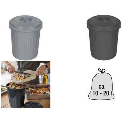<small>keeeper Abfalltonne Mini-Tonne "mats" 7 Liter graphite (1021282600000)</small>