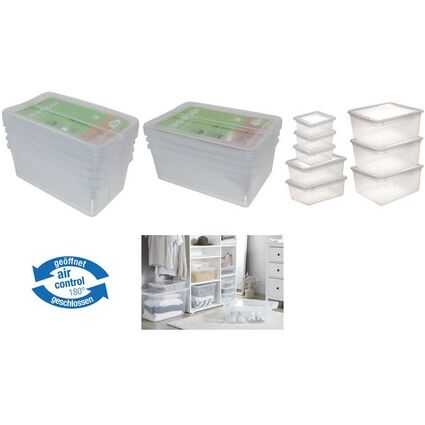 keeeper Aufbewahrungsboxen-Set "bea", 3x 18 Liter, PP