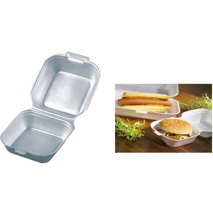 <small>STARPAK Burgerbox eckig XPS Maße: 145 x 155 x 80 mm (81368)</small>