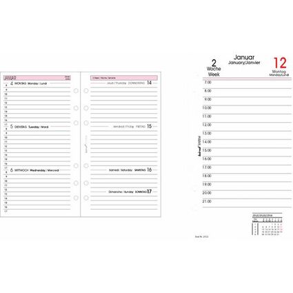 bind Ersatzkalender 2026 fr Terminplaner A6 Modell 10603