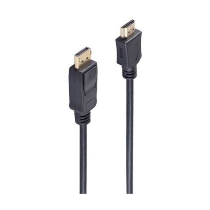 shiverpeaks BASIC-S Displayport - HDMI Kabel, 2,0 m