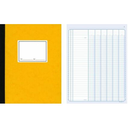 ELVE Piqre comptable, 310 x 210 mm, 5 colonnes par page