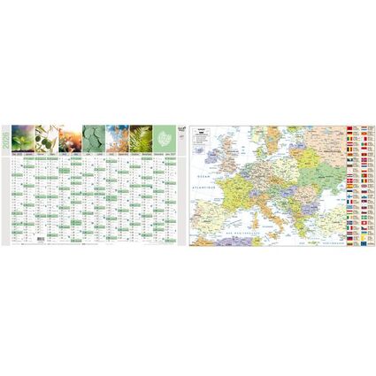 QUO VADIS Calendrier mural 'Equology', 650 x 430 mm, 2024 - Achat/Vente QUO  VADIS 57000123