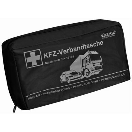 KALFF KFZ-Verbandtasche Kompakt, Inhalt DIN 13164, schwarz 023505 bei   günstig kaufen
