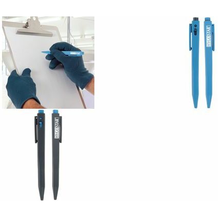 HYGOSTAR Druckkugelschreiber DETECT, detektierbar, blau