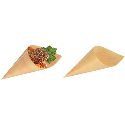 PAPSTAR Fingerfood-Spitztte "pure", Durchmesser: 110 mm