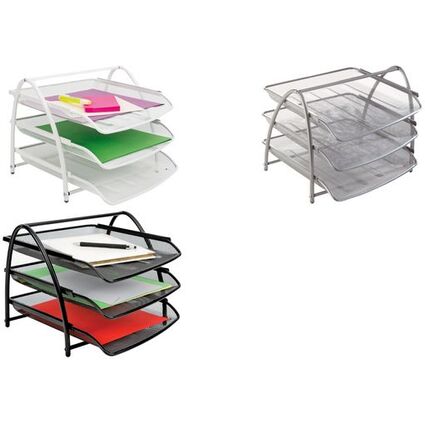 ALBA Briefablage "MESHTRAY3", DIN A4, Drahtmetall, grn