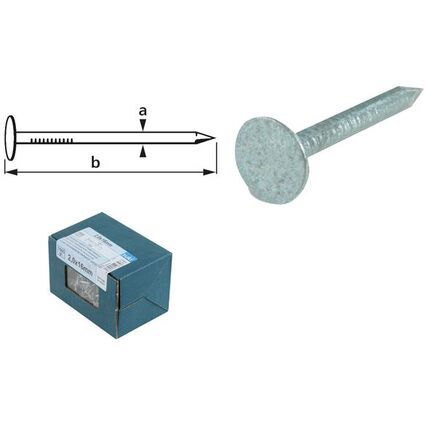 suki. Dachpappstift  2,8 x 40 mm, 400 g, verzinkt