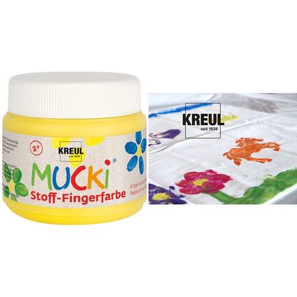 KREUL Stoff-Fingerfarbe "MUCKI", grn, 150 ml