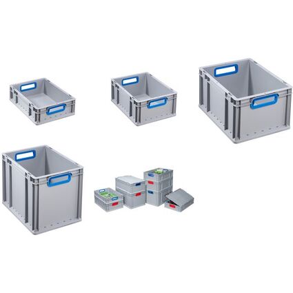 allit Transportbehlter ProfiPlus EuroBox 422, grau/blau