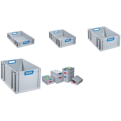 allit Verschluss-Set ProfiPlus EuroBox 4S, blau, 4er Set