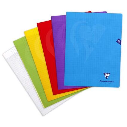Clairefontaine Cahier piqre Mimesys, 240 x 320 mm, rouge