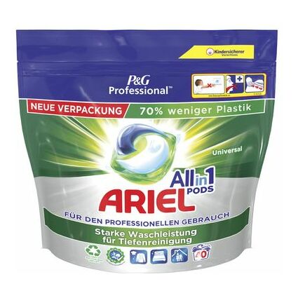 ARIEL PROFESSIONAL 3in1 Pods Waschmittel Regulr, 2x52 WL