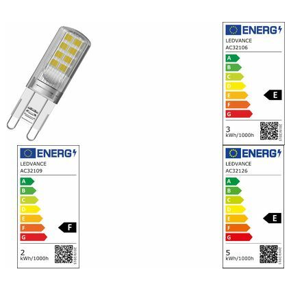 LEDVANCE LED-Lampe LED PIN, 2,6 Watt, G9