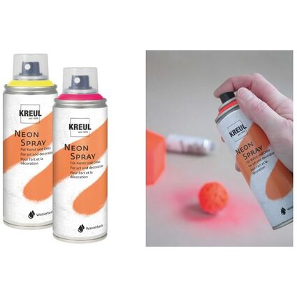 KREUL Sprhfarbe NEON SPRAY, neongelb, 200 ml