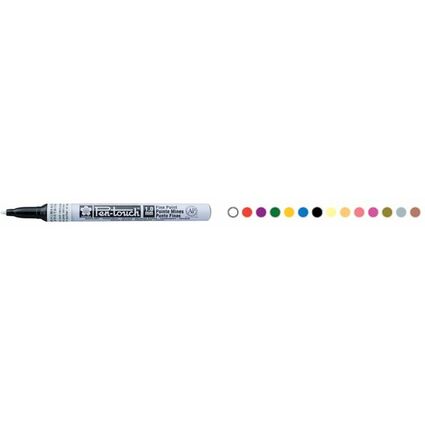 SAKURA Permanent-Marker Pen-Touch Fein, silber