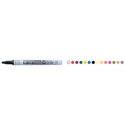 SAKURA Permanent-Marker Pen-Touch Fein, rot