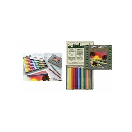 FABER-CASTELL Buntstifte POLYCHROMOS 12er Metalletui