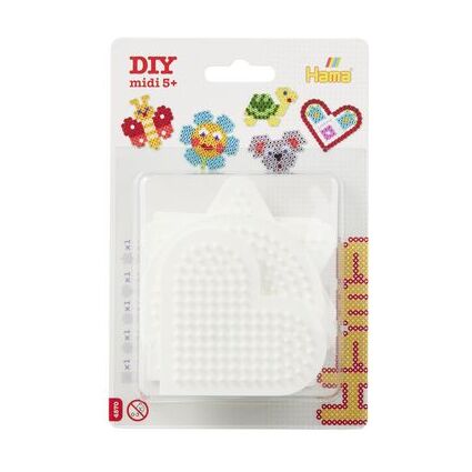 Hama Stiftplatten Set Fahrzeuge Transparent Fur Maxi Bugelperlen