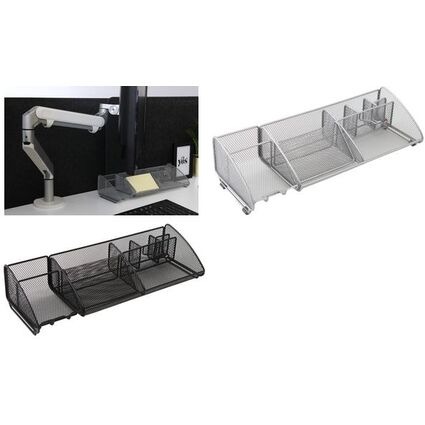 ALBA Stiftekcher "MESHBOARD", Drahtmetall, 9-Fcher, grau